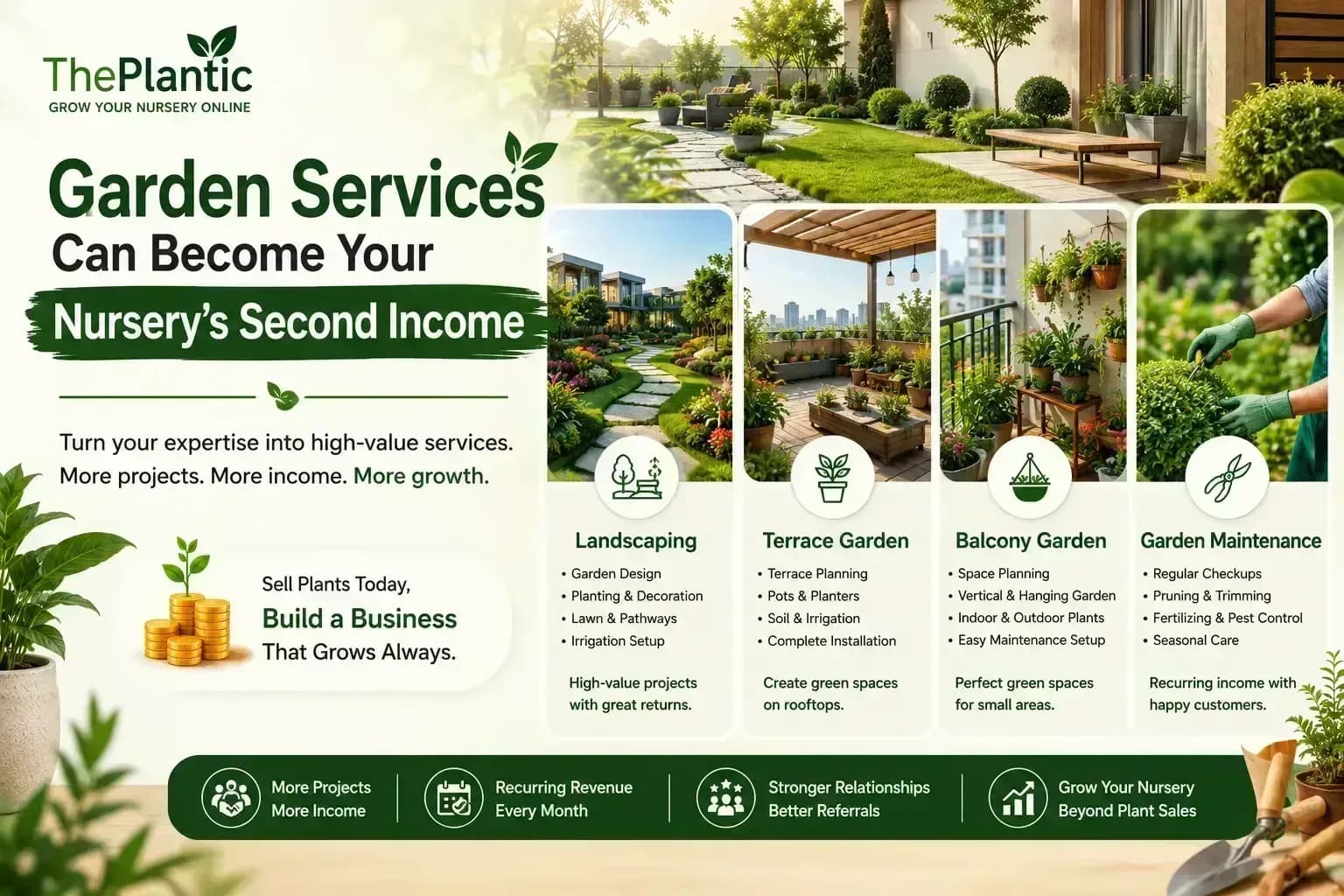 Garden Services Can Become Your Nursery's Second Income
