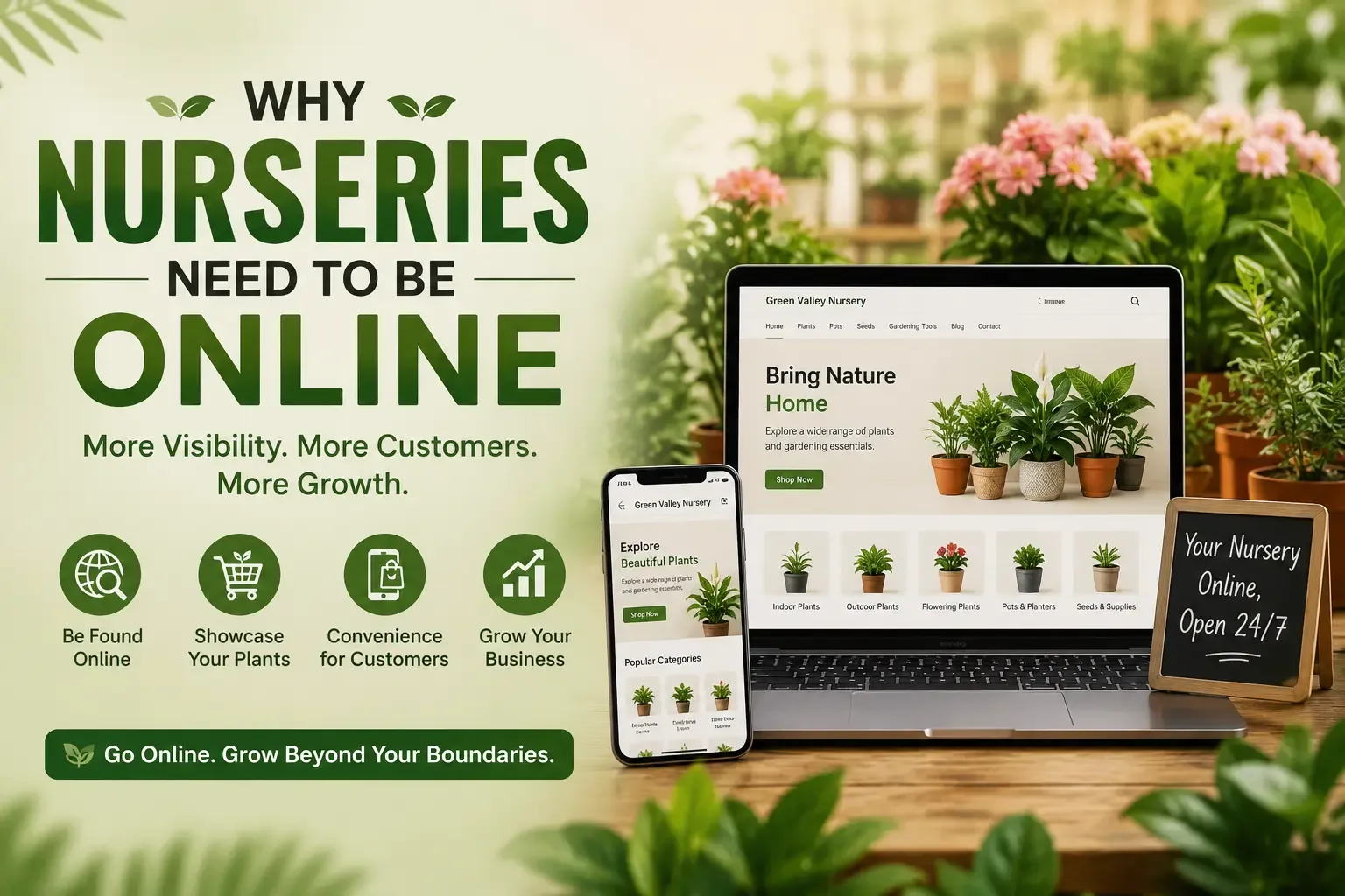 Why Every Nursery Should Be Online in 2026